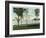 Saratoga Springs, New York - View of Saratoga Lake-Lantern Press-Framed Art Print