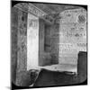 Sarcophagus and Burial Chamber of Rameses Vi, Valley of the Kings, Egypt, C1890-Newton & Co-Mounted Photographic Print