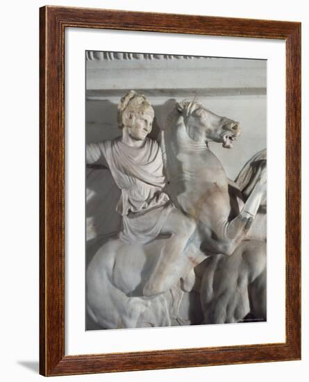 Sarcophagus of Alexander the Great, Istanbul, Turkey-Richard Ashworth-Framed Photographic Print