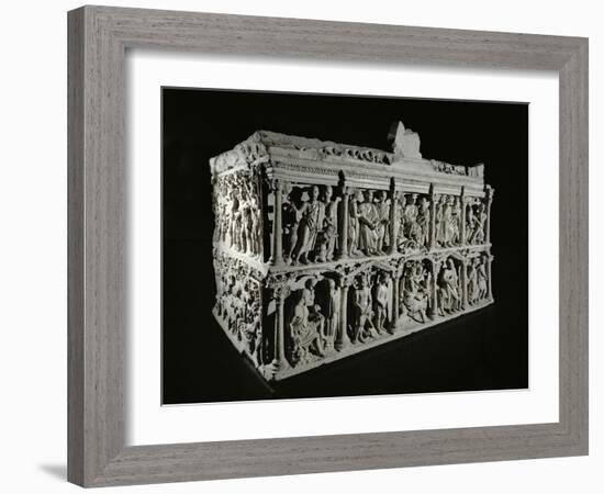 Sarcophagus of Junius Bassus-null-Framed Giclee Print