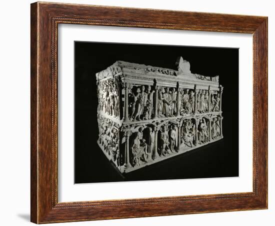 Sarcophagus of Junius Bassus-null-Framed Giclee Print