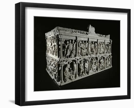 Sarcophagus of Junius Bassus-null-Framed Giclee Print