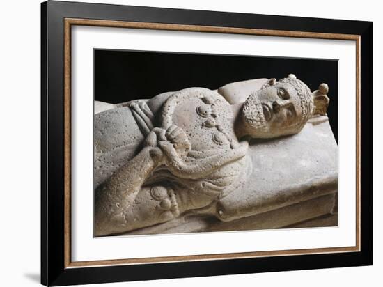 Sarcophagus of Senior Magistrate Wearing Necklace with Pendants-null-Framed Giclee Print