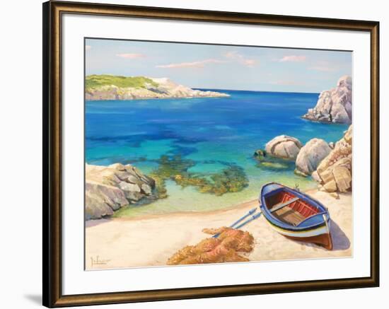 Sardegna-Adriano Galasso-Framed Art Print