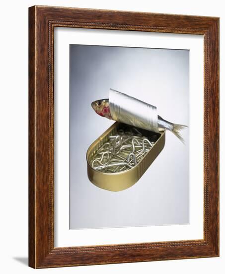 Sardine Can Inversion, 1997-Norman Hollands-Framed Photographic Print