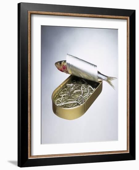 Sardine Can Inversion, 1997-Norman Hollands-Framed Photographic Print