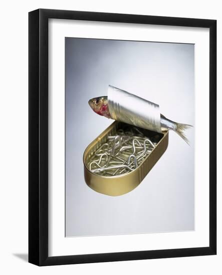 Sardine Can Inversion, 1997-Norman Hollands-Framed Photographic Print