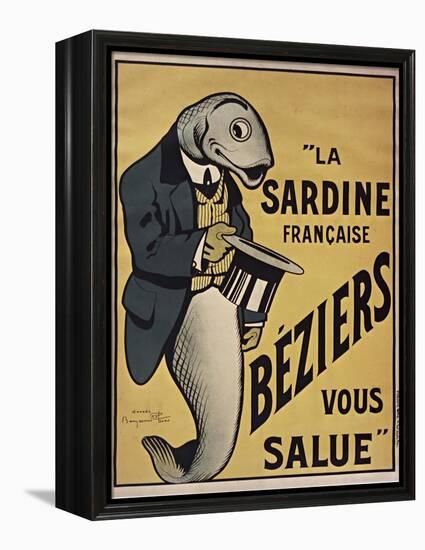 Sardines-null-Framed Premier Image Canvas