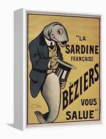 Sardines-null-Framed Premier Image Canvas