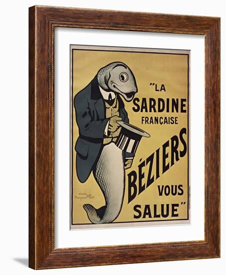 Sardines-null-Framed Giclee Print