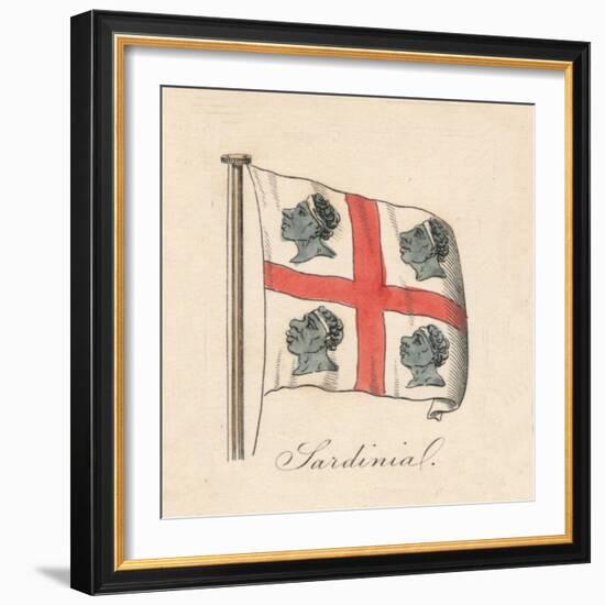 'Sardinia', 1838-Unknown-Framed Giclee Print