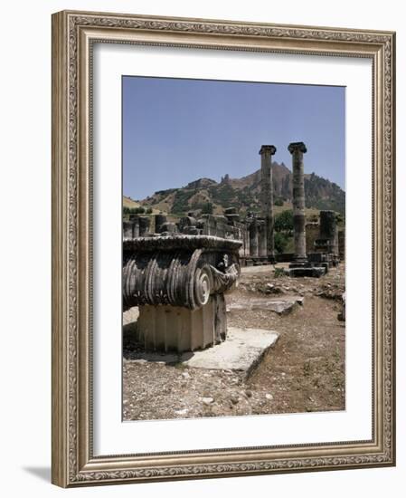 Sardis, Anatolia, Turkey, Eurasia-Christina Gascoigne-Framed Photographic Print