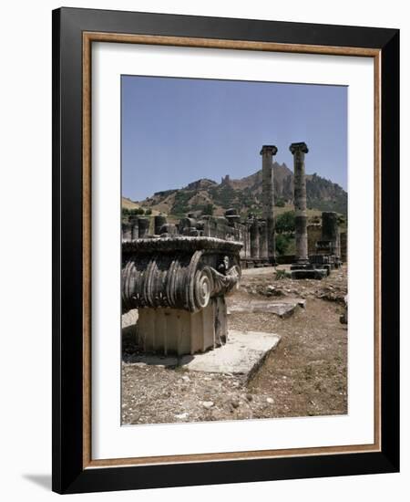 Sardis, Anatolia, Turkey, Eurasia-Christina Gascoigne-Framed Photographic Print