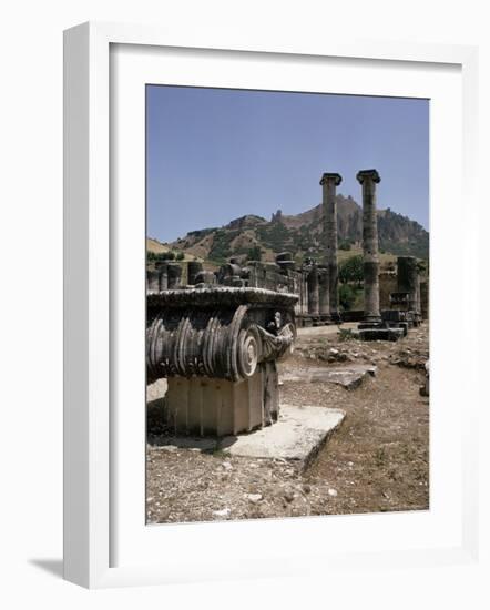 Sardis, Anatolia, Turkey, Eurasia-Christina Gascoigne-Framed Photographic Print