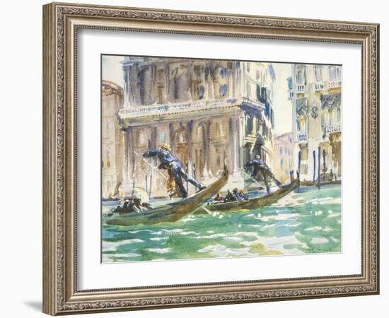 Sargent's Venice Studies II-John Singer Sargent-Framed Art Print