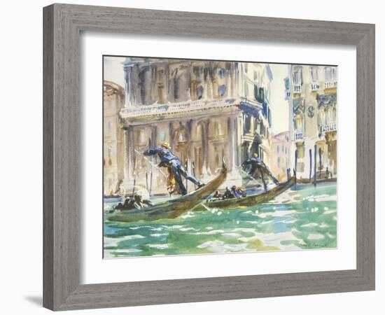 Sargent's Venice Studies II-John Singer Sargent-Framed Art Print