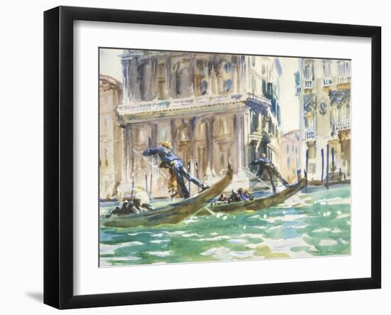 Sargent's Venice Studies II-John Singer Sargent-Framed Art Print