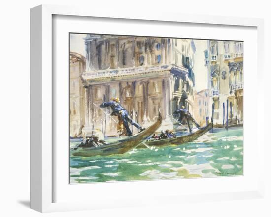 Sargent's Venice Studies II-John Singer Sargent-Framed Art Print