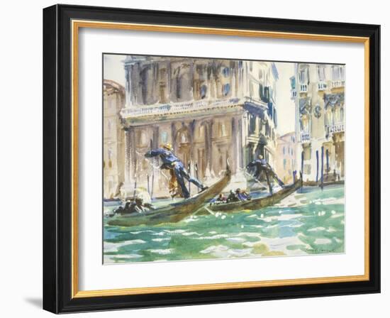 Sargent's Venice Studies II-John Singer Sargent-Framed Art Print