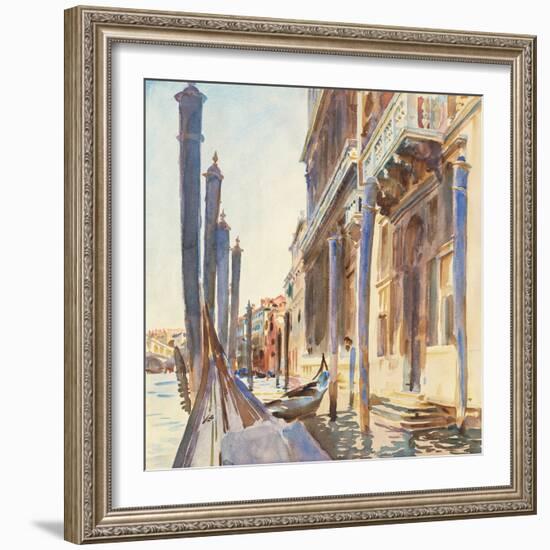 Sargent's Venice Studies III-John Singer Sargent-Framed Art Print