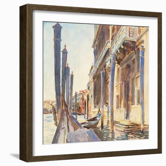 Sargent's Venice Studies III-John Singer Sargent-Framed Art Print