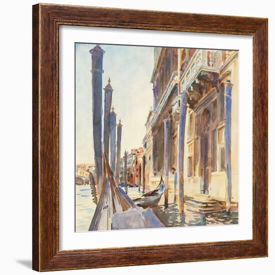 Sargent's Venice Studies III-John Singer Sargent-Framed Art Print