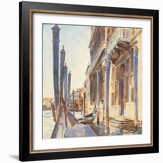 Sargent's Venice Studies III-John Singer Sargent-Framed Art Print