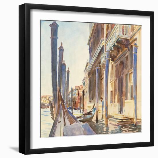 Sargent's Venice Studies III-John Singer Sargent-Framed Art Print