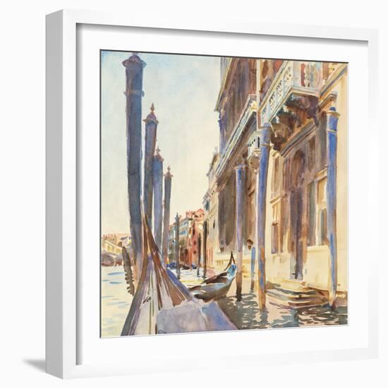 Sargent's Venice Studies III-John Singer Sargent-Framed Art Print