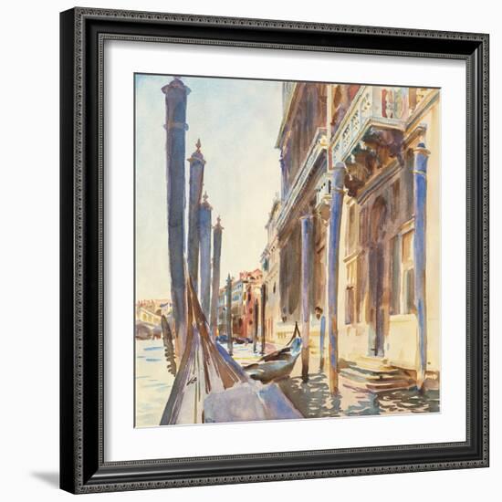 Sargent's Venice Studies III-John Singer Sargent-Framed Art Print