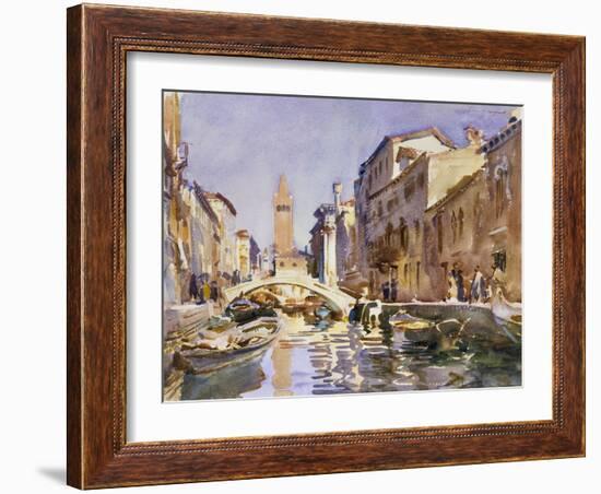 Sargent's Venice Studies IV-John Singer Sargent-Framed Art Print