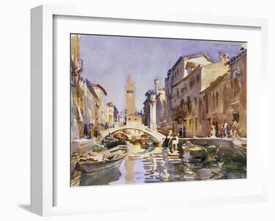 Sargent's Venice Studies IV-John Singer Sargent-Framed Art Print