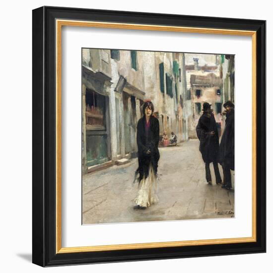 Sargent's Venice Studies V-John Singer Sargent-Framed Art Print