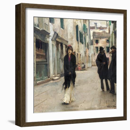 Sargent's Venice Studies V-John Singer Sargent-Framed Art Print