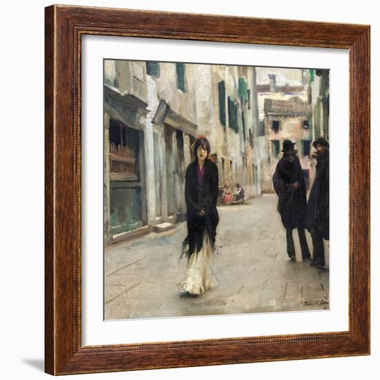 Sargent's Venice Studies V-John Singer Sargent-Framed Art Print