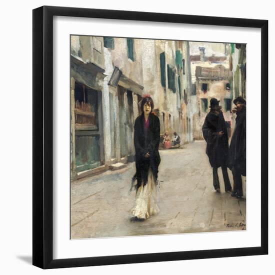 Sargent's Venice Studies V-John Singer Sargent-Framed Art Print