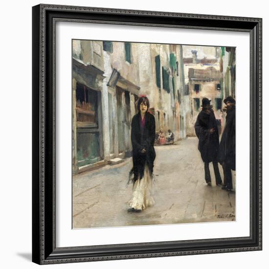 Sargent's Venice Studies V-John Singer Sargent-Framed Art Print