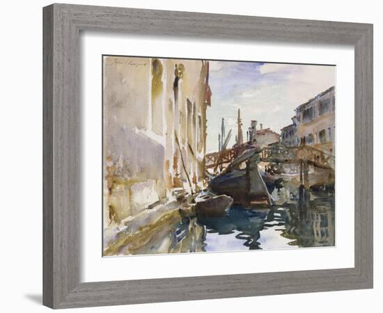 Sargent's Venice Studies VI-John Singer Sargent-Framed Art Print