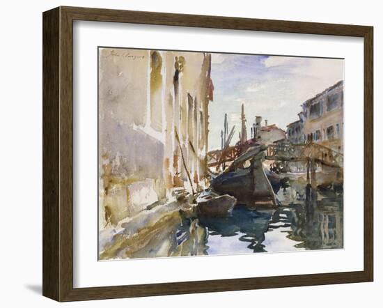 Sargent's Venice Studies VI-John Singer Sargent-Framed Art Print