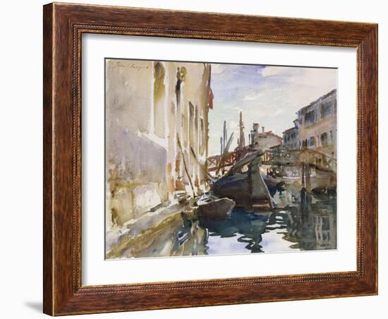 Sargent's Venice Studies VI-John Singer Sargent-Framed Art Print