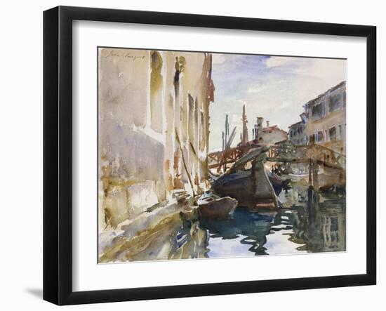 Sargent's Venice Studies VI-John Singer Sargent-Framed Art Print