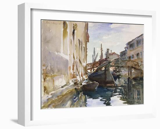 Sargent's Venice Studies VI-John Singer Sargent-Framed Art Print