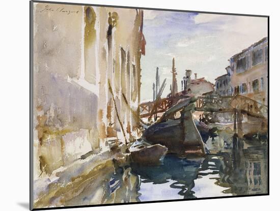 Sargent's Venice Studies VI-John Singer Sargent-Mounted Art Print