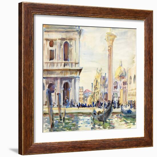 Sargent's Venice Studies VII-John Singer Sargent-Framed Art Print