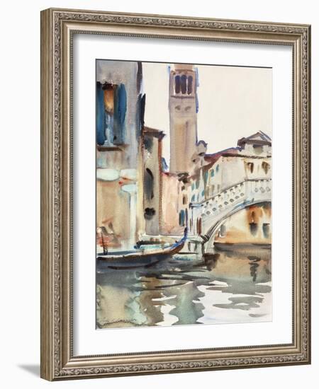 Sargent's Venice Studies VIII-John Singer Sargent-Framed Art Print