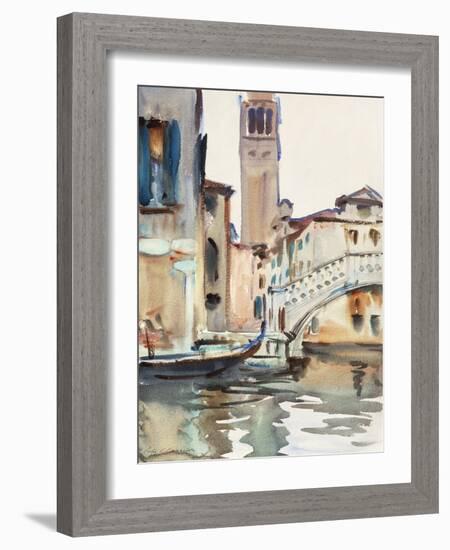 Sargent's Venice Studies VIII-John Singer Sargent-Framed Art Print