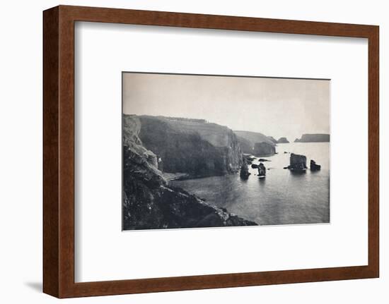 'Sark - Les Autelets Rocks', 1895-Unknown-Framed Photographic Print