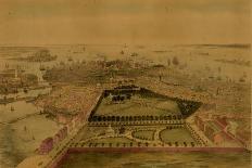 Bird's Eye View of Boston-Sarony & Major-Art Print
