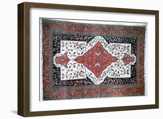 Sarouk rug, Persia. Artist: Unknown-Unknown-Framed Giclee Print