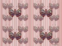 Titled Butterflies-Sartoris ART-Giclee Print